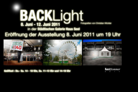 Backlight Fotoausstellung zu den NRW-TAGEN in Siegen