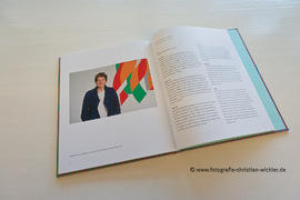 Bridget Riley, Fotograf, Christian Wickler, Fotostudio, Siegen